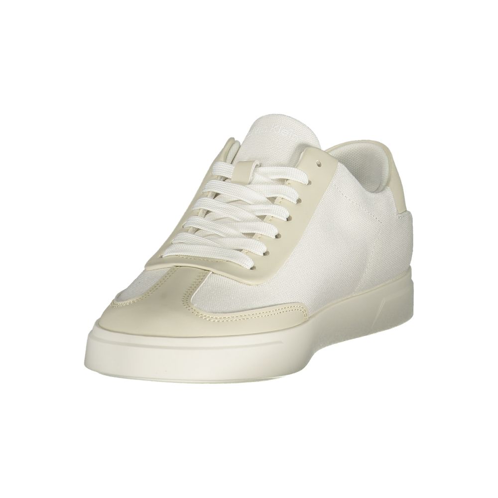 Calvin Klein White Polyester Athletic Sneakers Calvin Klein