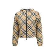 Burberry Beige Polyester Full-Length Jacket