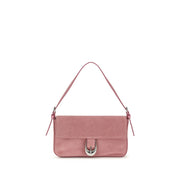 Staud Multicolor Calf Leather Bos Taurus Shoulder Bag