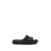 Moncler Black Rubber Sandals Moncler