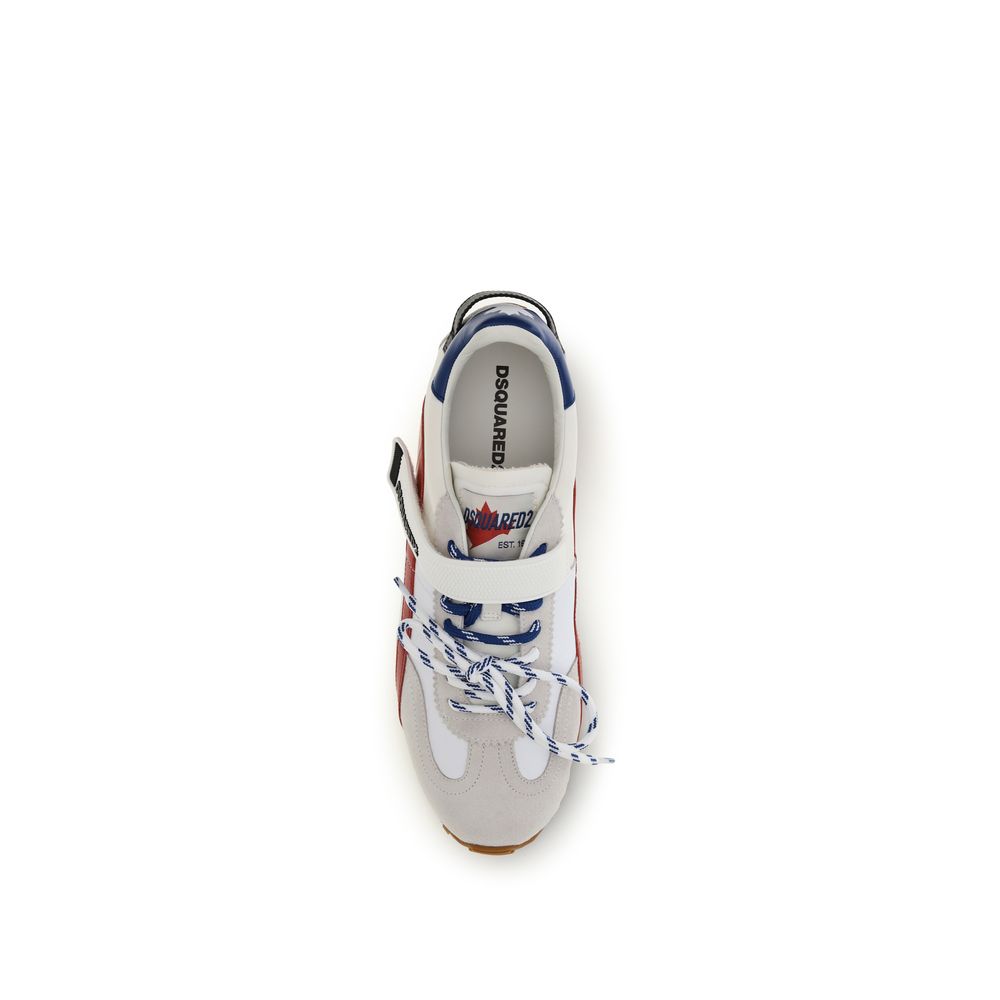 Dsquared² Multicolor Calf Leather Bos Taurus Sneakers for Men