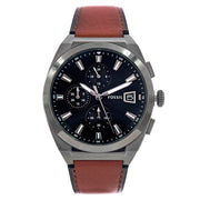 Fossil Brown Leather Dress Watch Fossil