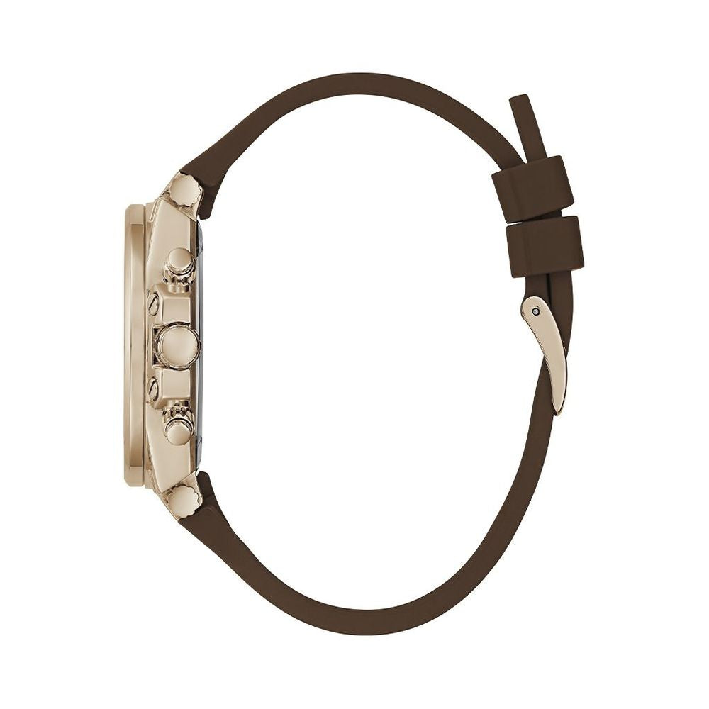 Guess Brown Synthetic Dress Watch Guess