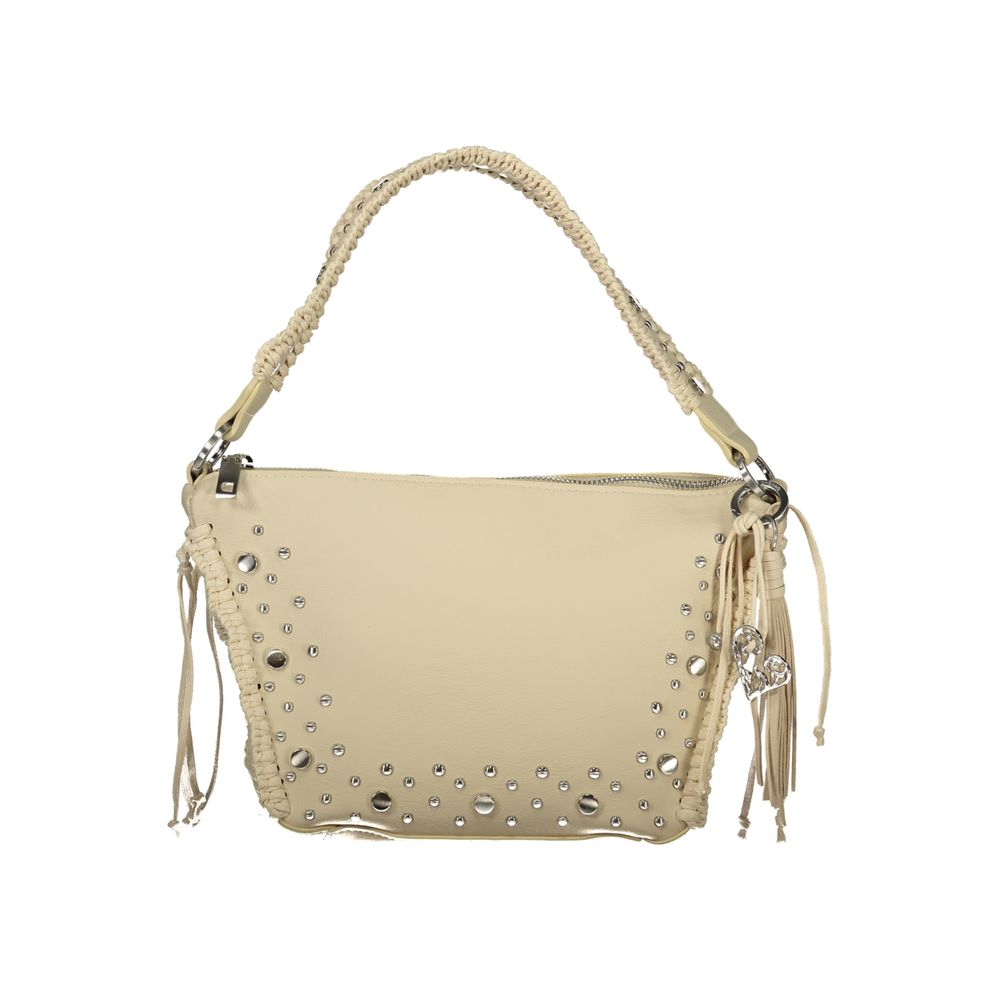 Desigual Beige Polyurethane Women Handbag Desigual