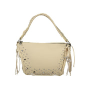 Desigual Beige Polyurethane Women Handbag Desigual