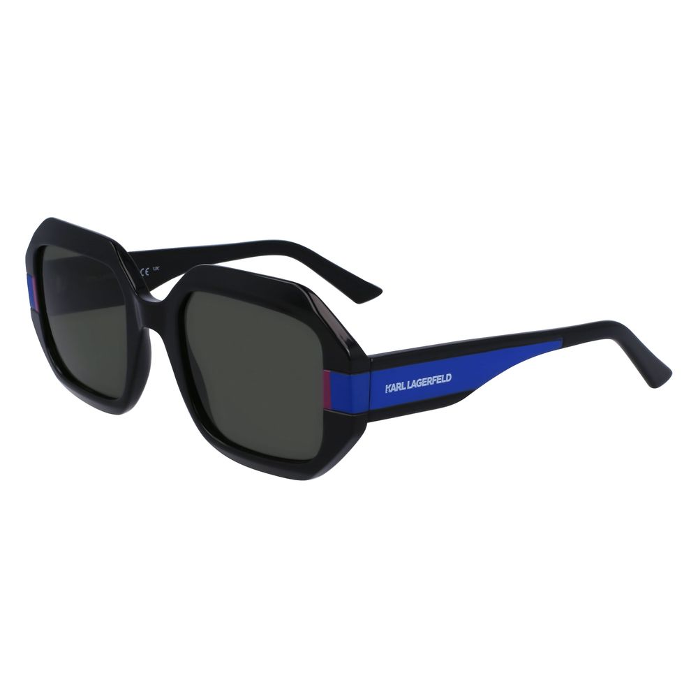 Karl Lagerfeld Black Injected Sunglasses Karl Lagerfeld