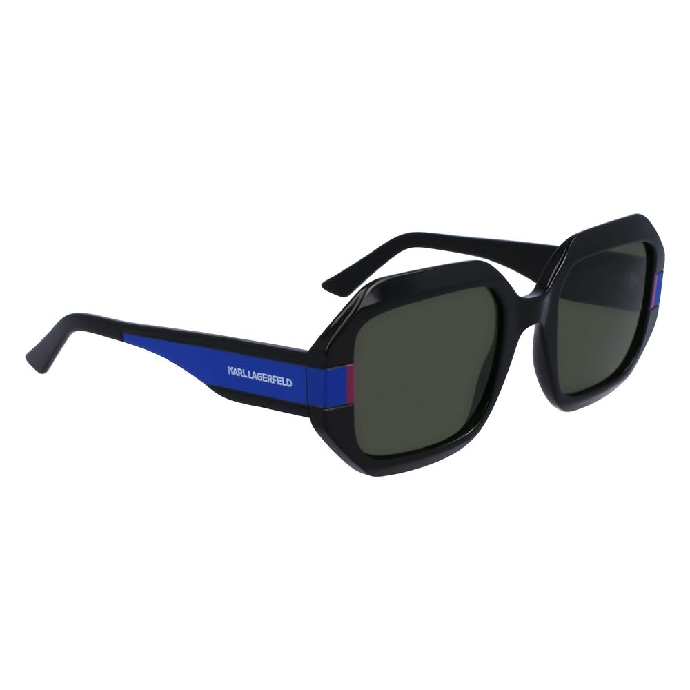 Karl Lagerfeld Black Injected Sunglasses Karl Lagerfeld