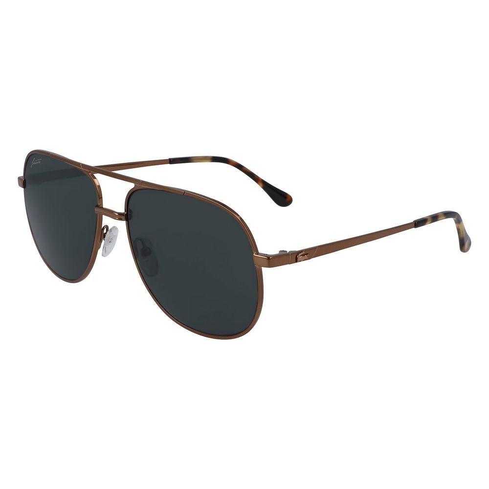 Lacoste Brown Metal Sunglasses Lacoste