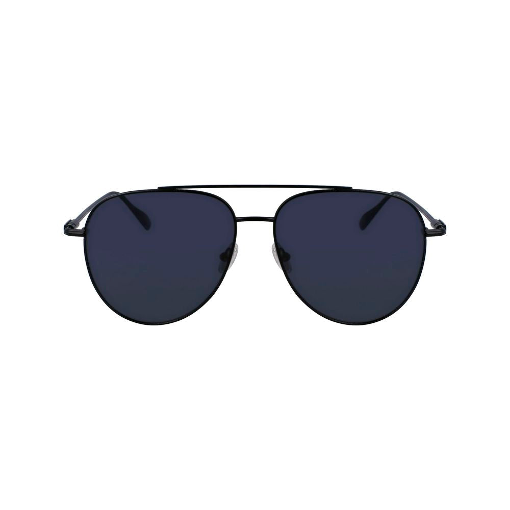 Ferragamo Black Metal Sunglasses Ferragamo