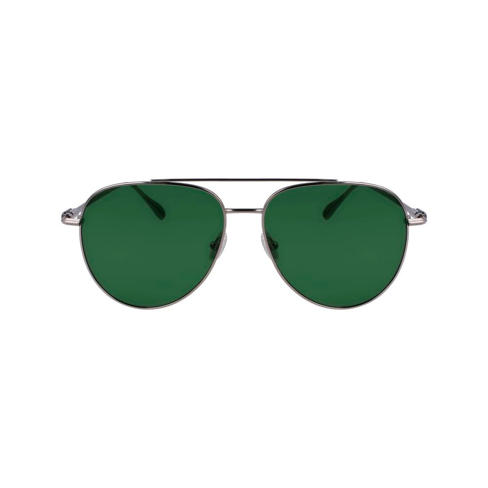 Ferragamo Gray Metal Sunglasses Ferragamo