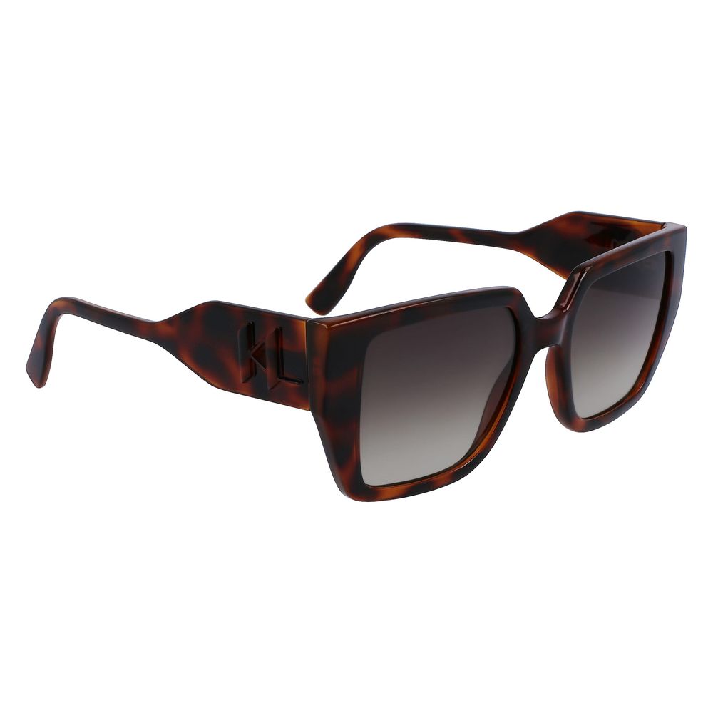 Karl Lagerfeld Brown Injected Sunglasses Karl Lagerfeld