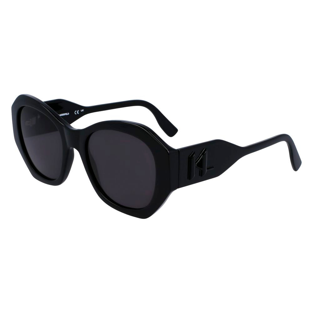 Karl Lagerfeld Black Injected Sunglasses Karl Lagerfeld