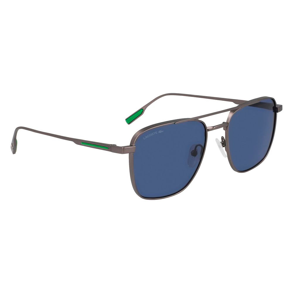 Lacoste Gray Metal Sunglasses Lacoste