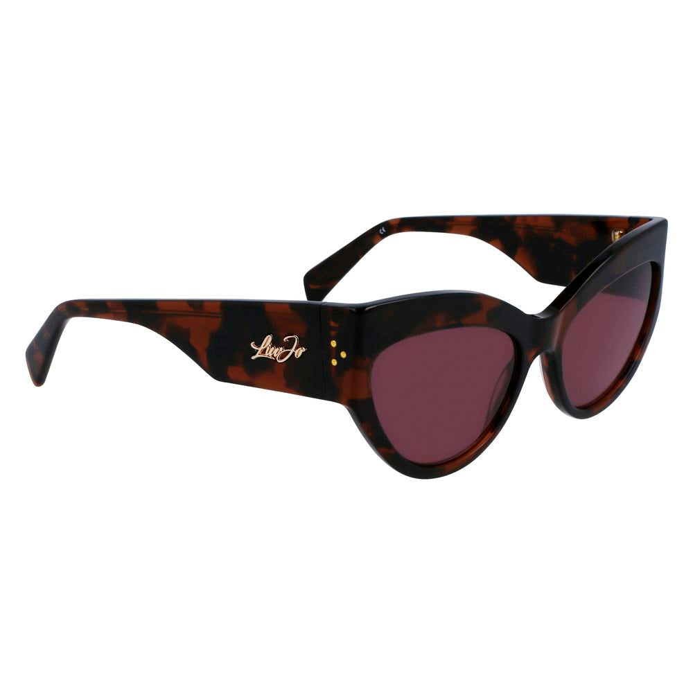 Liu Jo Brown Acetate Sunglasses Liu Jo