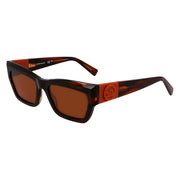 Longchamp Brown Acetate Sunglasses Longchamp