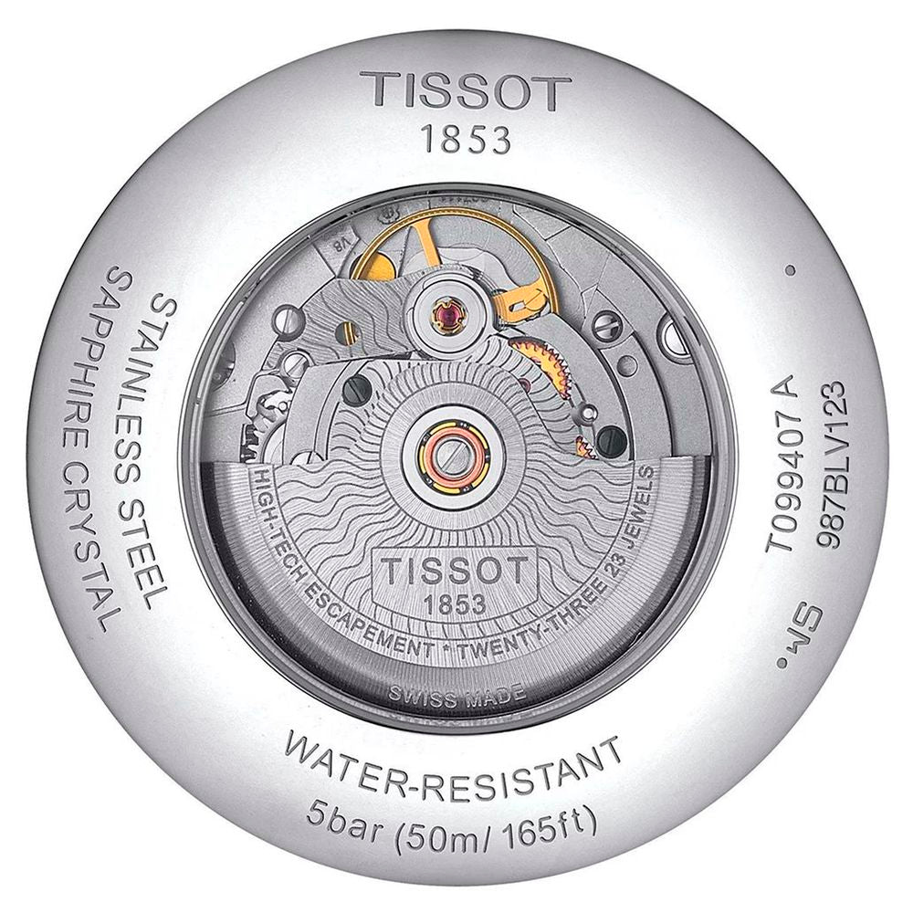 Tissot Gray Stainless Steel Dress Watch Tissot