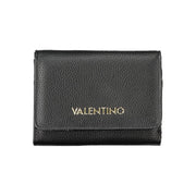 Valentino Black Polyethylene Wallet