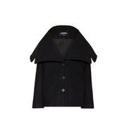 Jacquemus Black Virgin Wool Full-Length Jacket