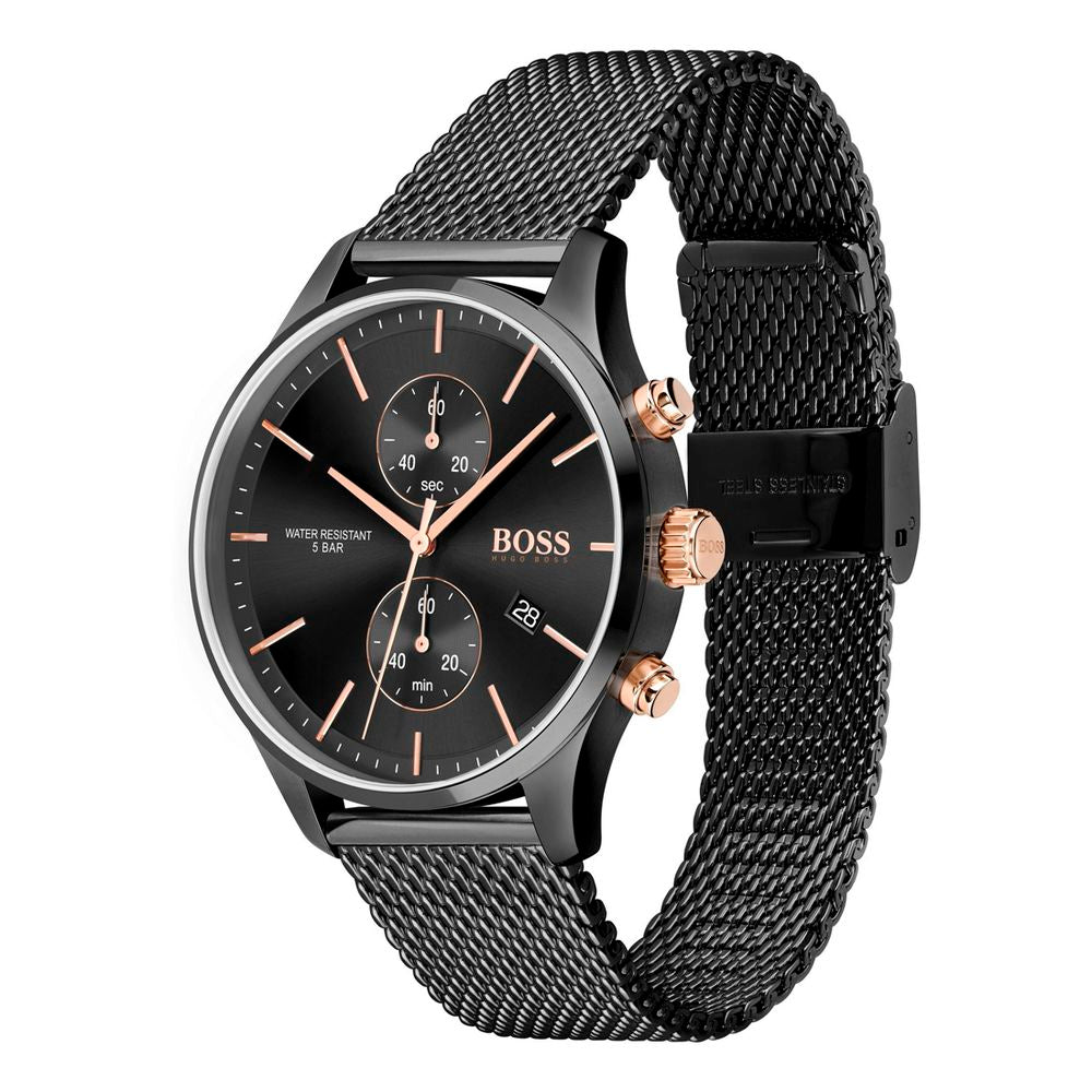 Hugo Boss Black Stainless Steel Dress Watch Hugo Boss
