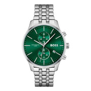 Hugo Boss Gray Stainless Steel Dress Watch Hugo Boss