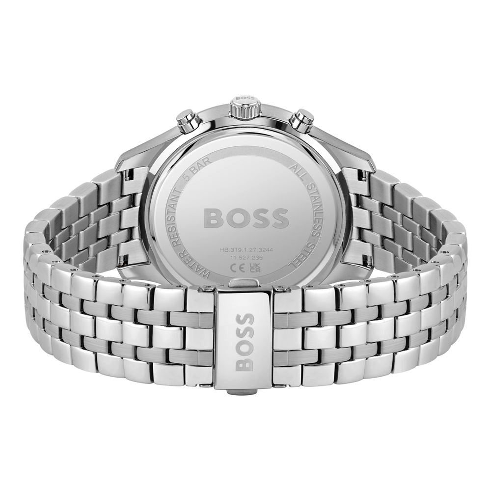 Hugo Boss Gray Stainless Steel Dress Watch Hugo Boss