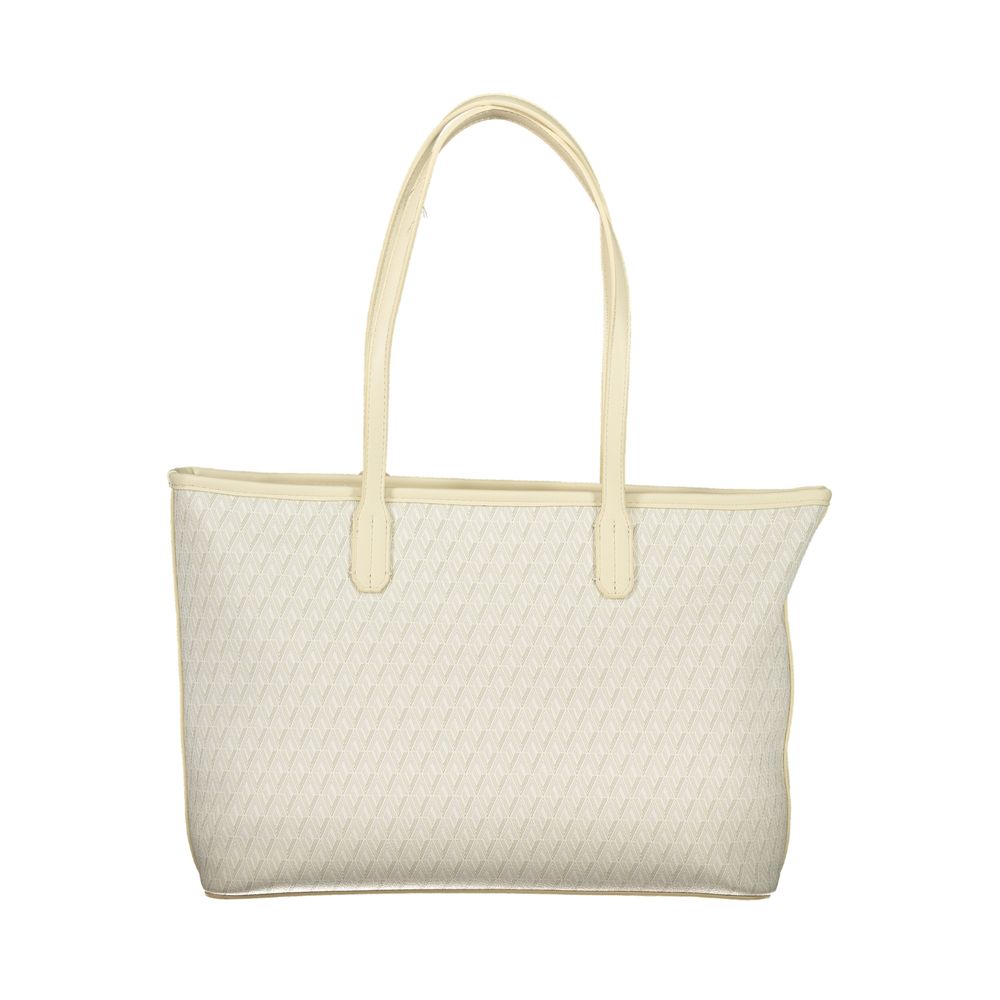 Valentino Beige Polyethylene Handbag