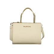 Valentino Beige Polyethylene Handbag
