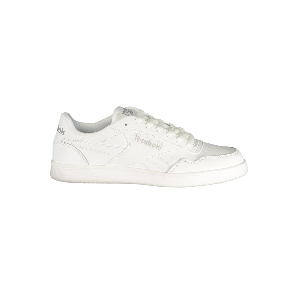 Reebok White Polyester Athletic Sneakers Reebok