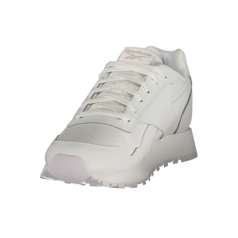 Reebok White Polyester Athletic Sneakers Reebok