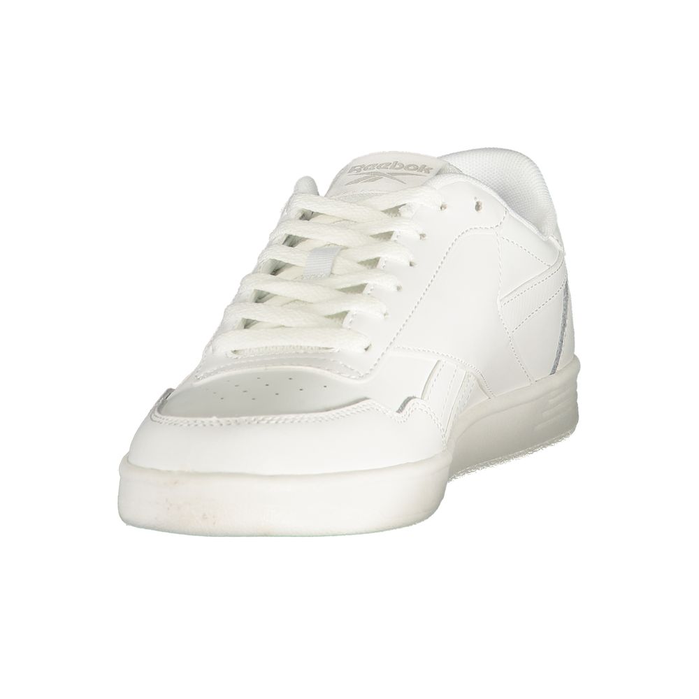 Reebok White Polyester Athletic Sneakers Reebok