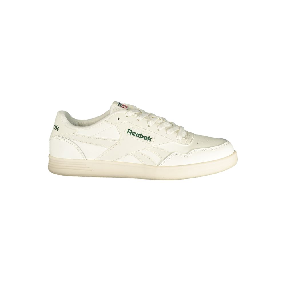 Reebok White Polyester Athletic Sneakers Reebok