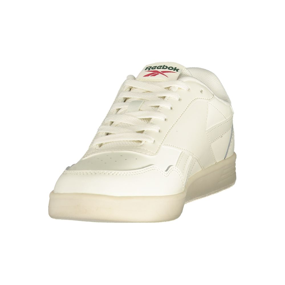 Reebok White Polyester Athletic Sneakers Reebok