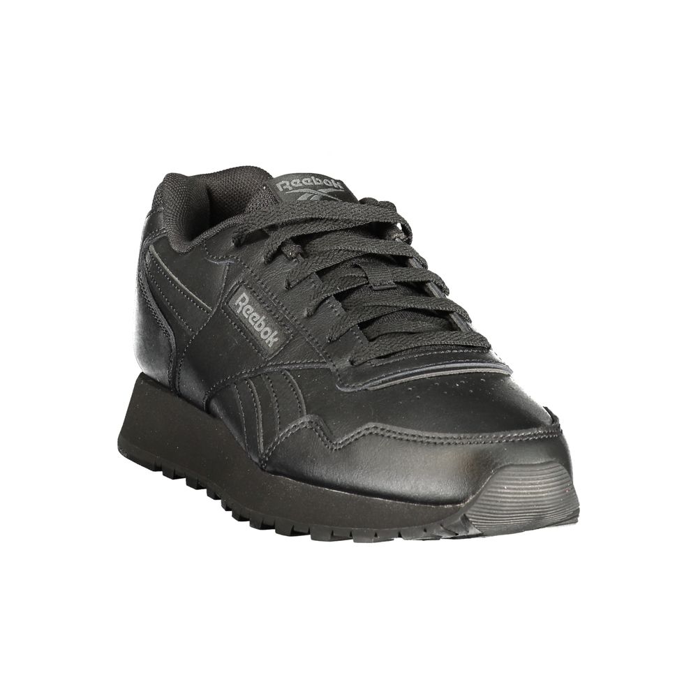 Reebok Black Polyester Athletic Sneakers Reebok