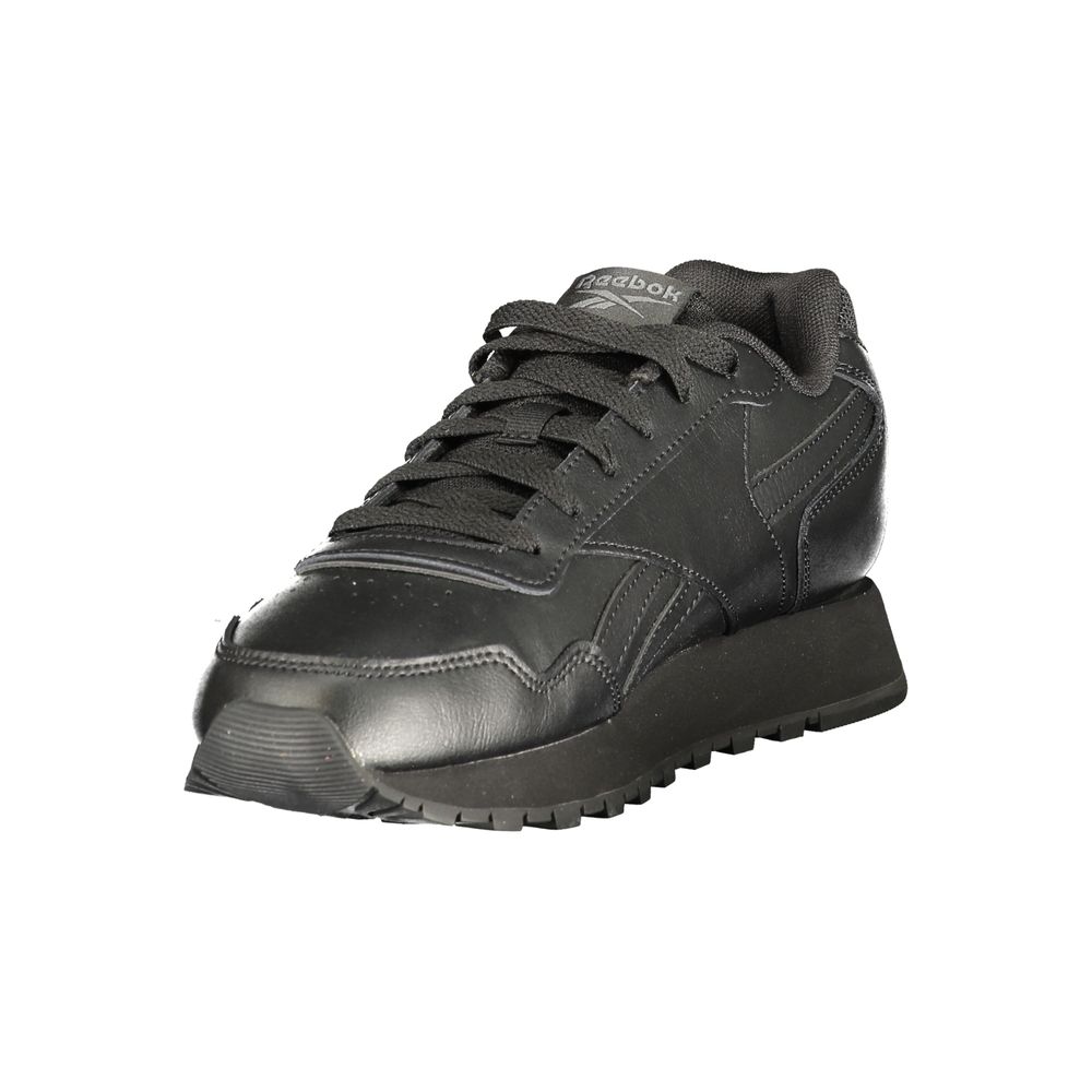 Reebok Black Polyester Athletic Sneakers Reebok