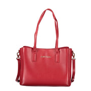 Valentino Red Polyethylene Handbag