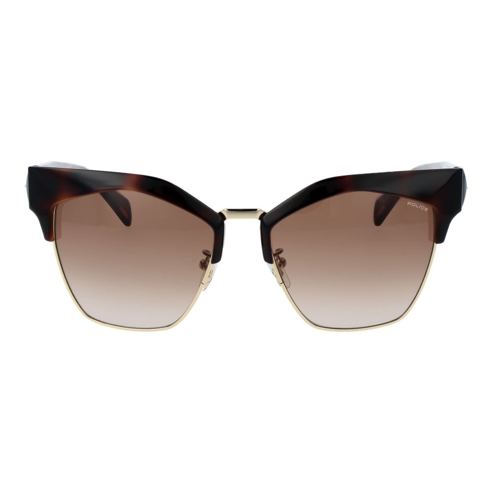 Police Brown Plastic Sunglasses Police