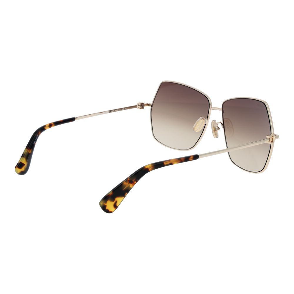 Max Mara Gold Metal Sunglasses Max Mara