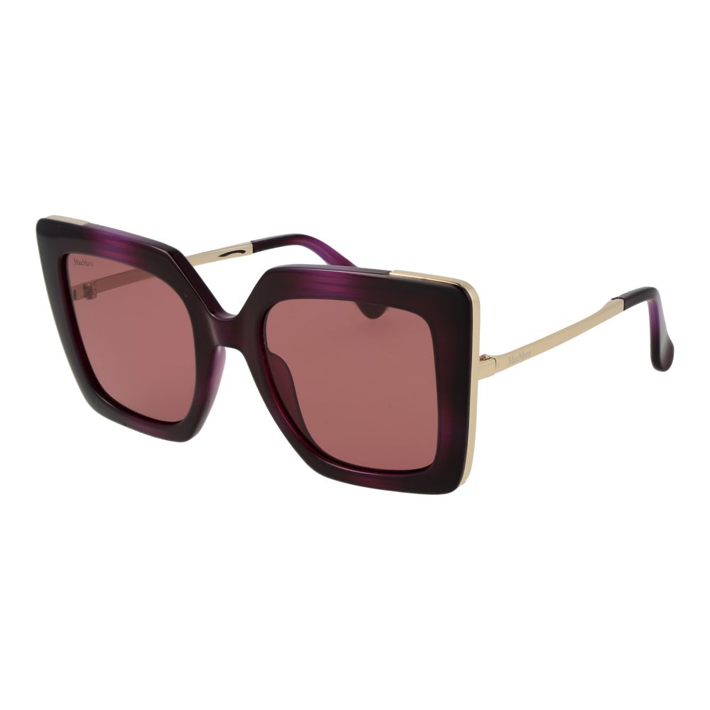 Max Mara Purple Plastic Sunglasses Max Mara