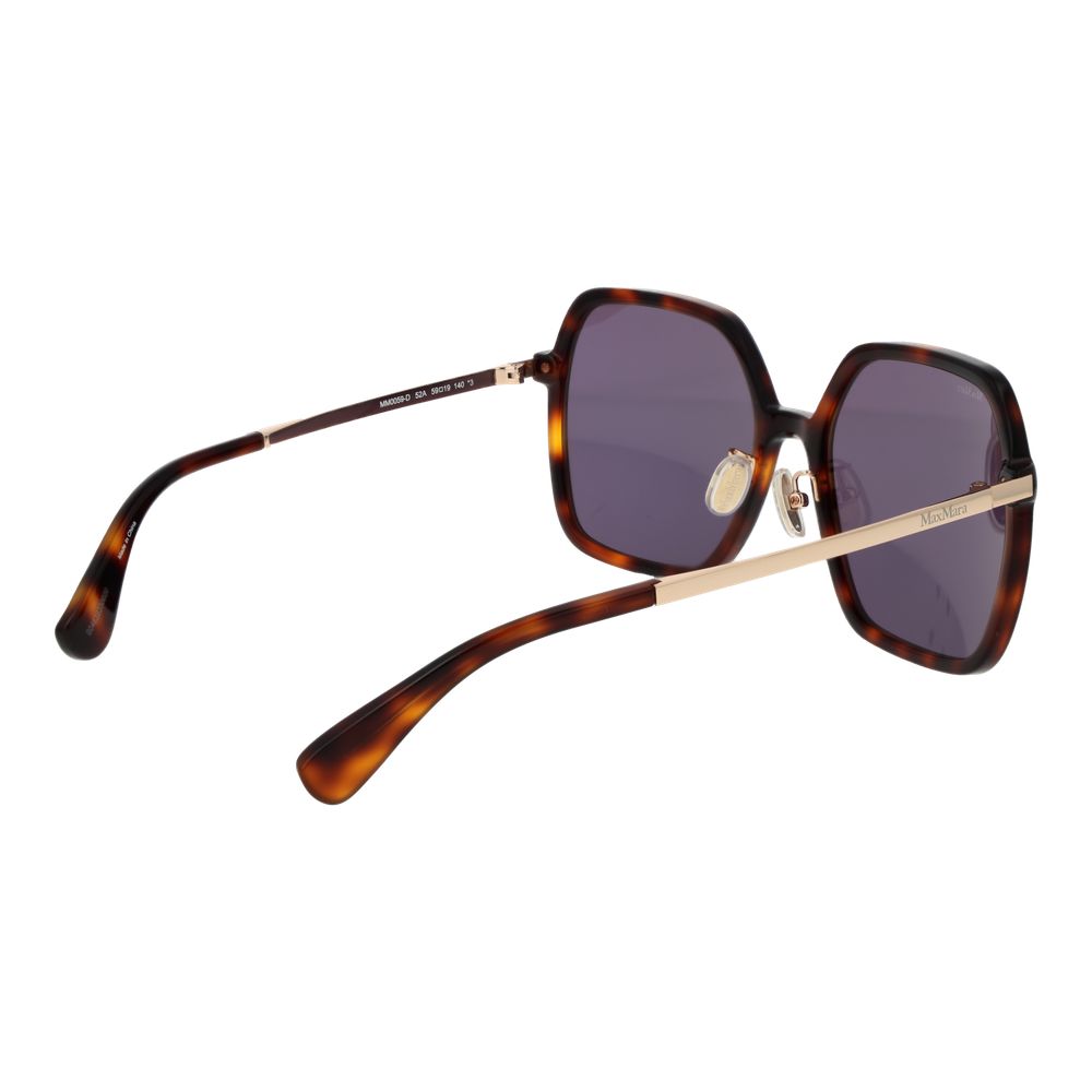 Max Mara Brown Acetate Sunglasses Max Mara
