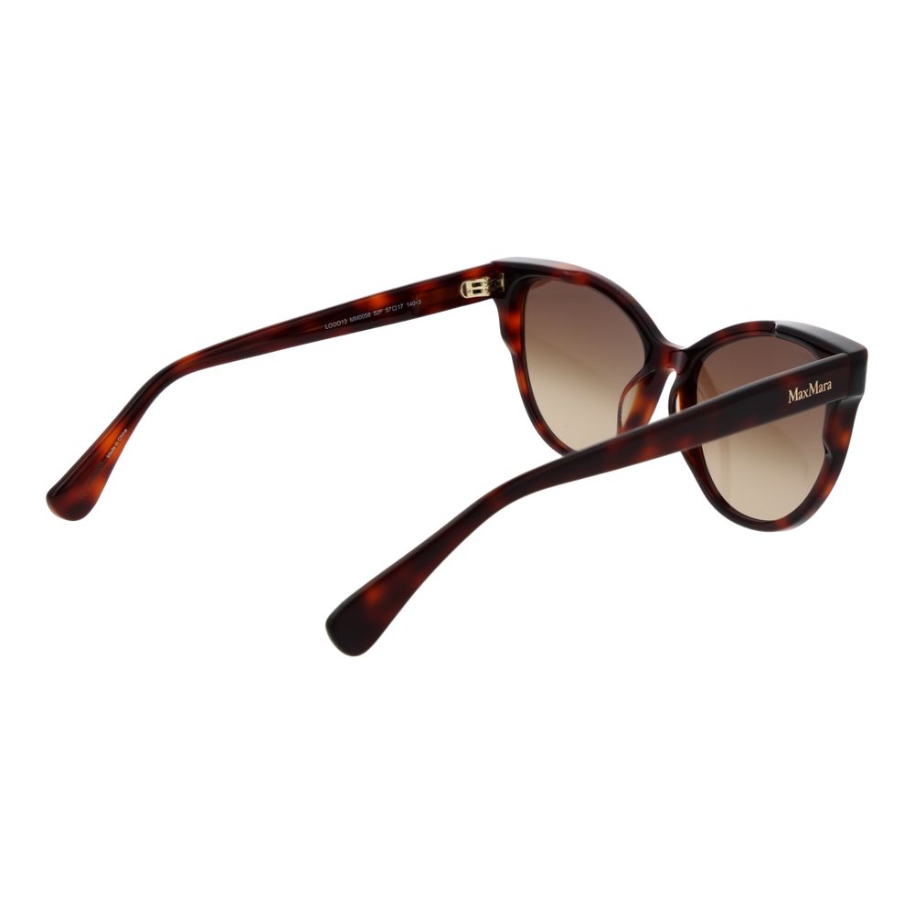 Max Mara Brown Acetate Sunglasses Max Mara