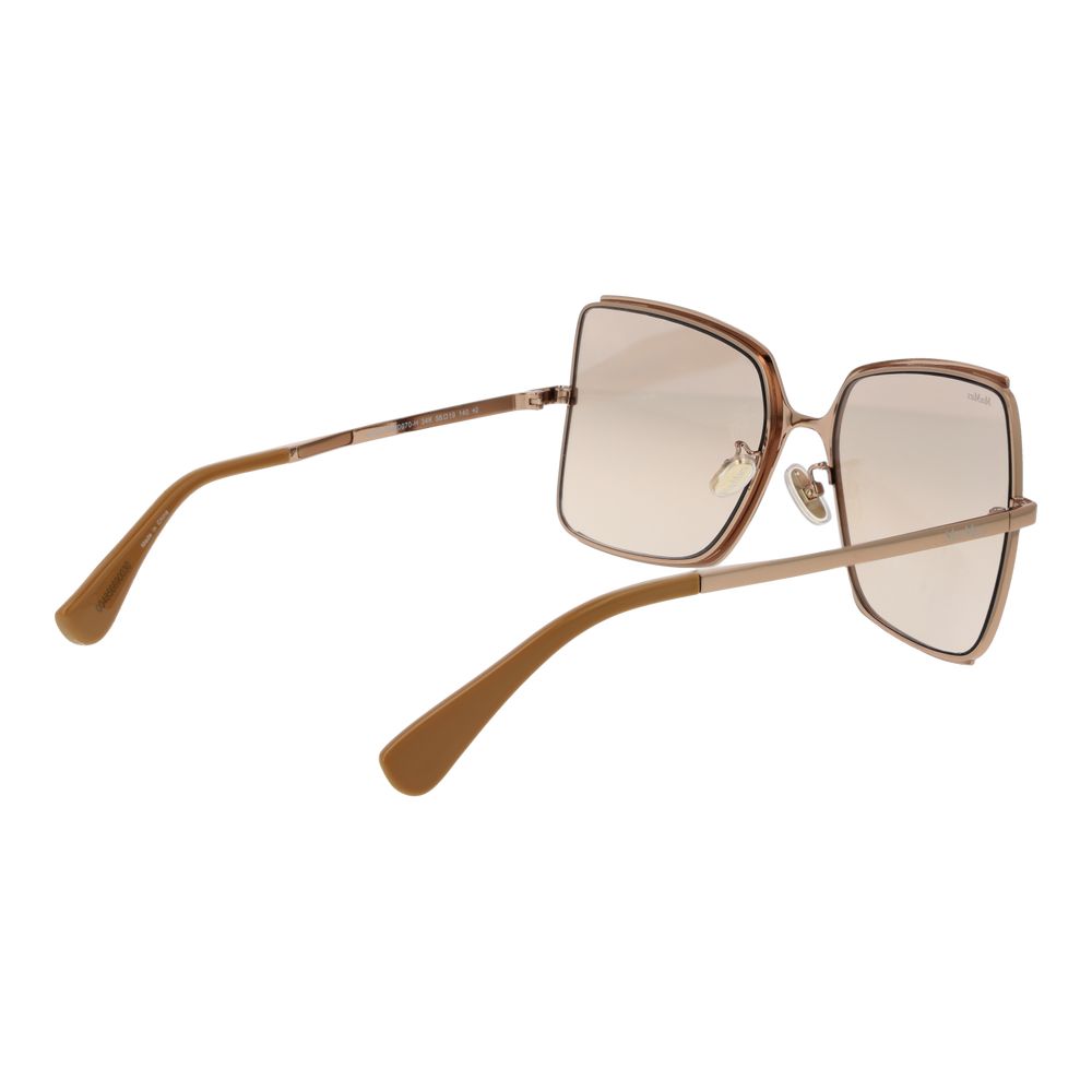 Max Mara Brown Metal Sunglasses Max Mara