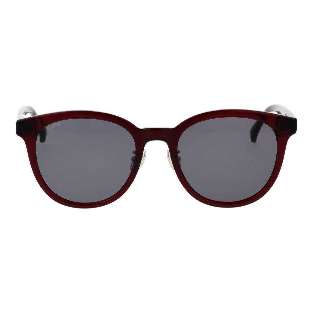 Max Mara Burgundy Acetate Sunglasses Max Mara