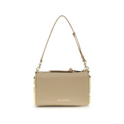 Marc Jacobs Beige Calf Leather Bos Taurus Shoulder Bag Marc Jacobs