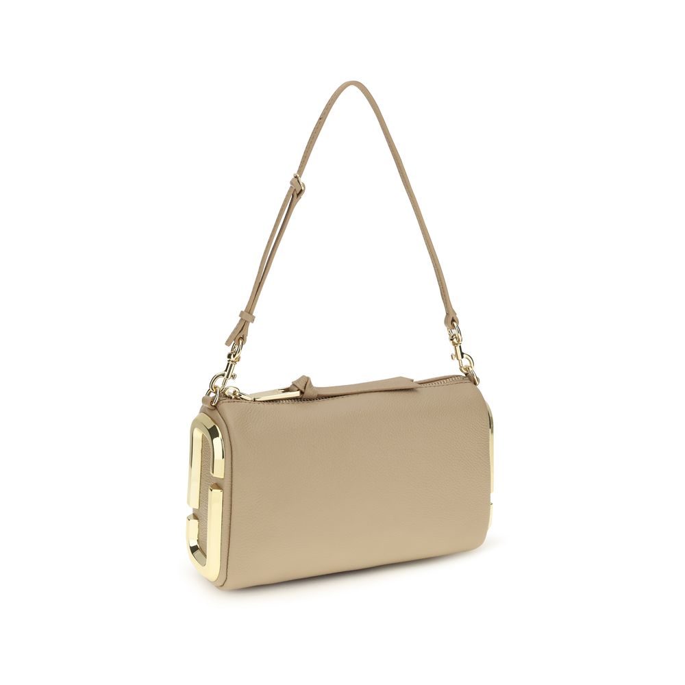 Marc Jacobs Beige Calf Leather Bos Taurus Shoulder Bag Marc Jacobs