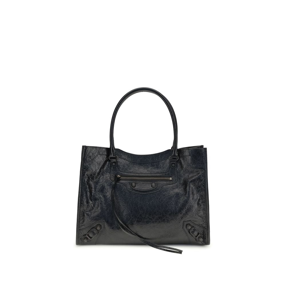Balenciaga Black Lamb Ovis Aries Shoulder Bag for Women
