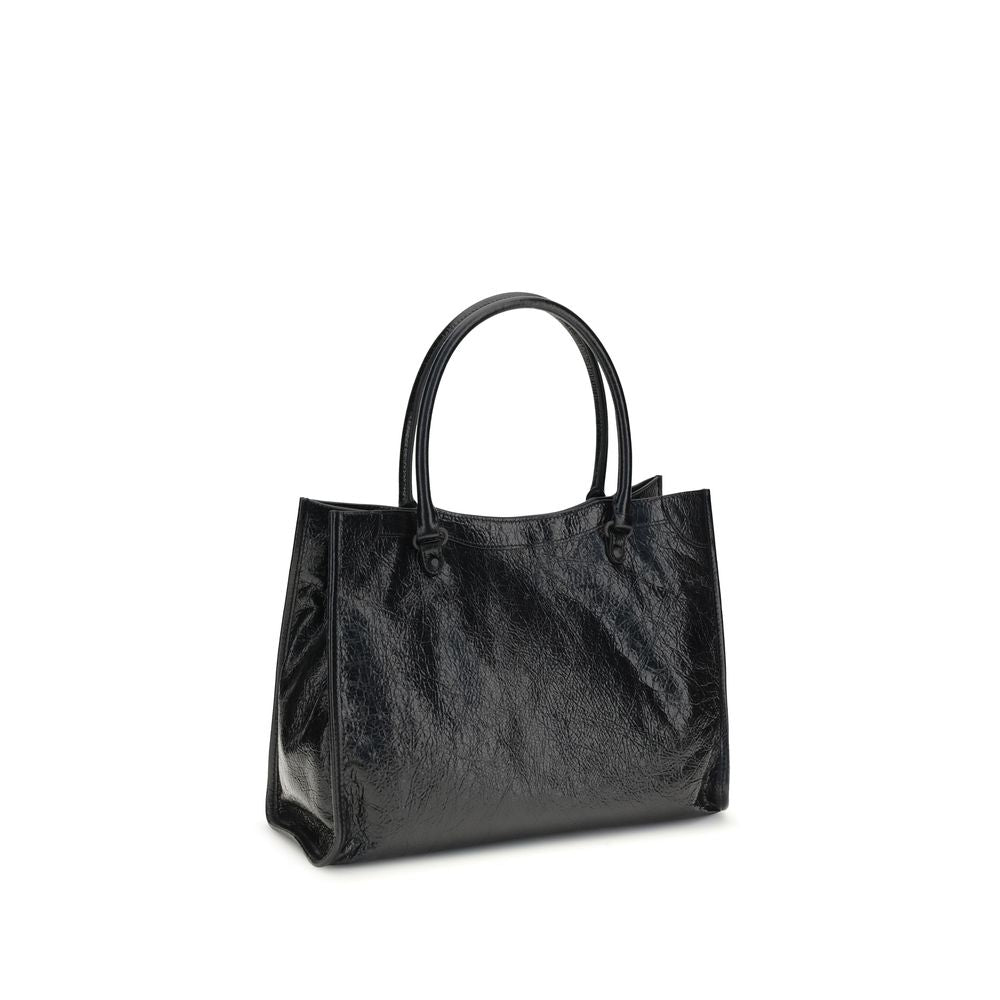 Balenciaga Black Lamb Ovis Aries Shoulder Bag for Women