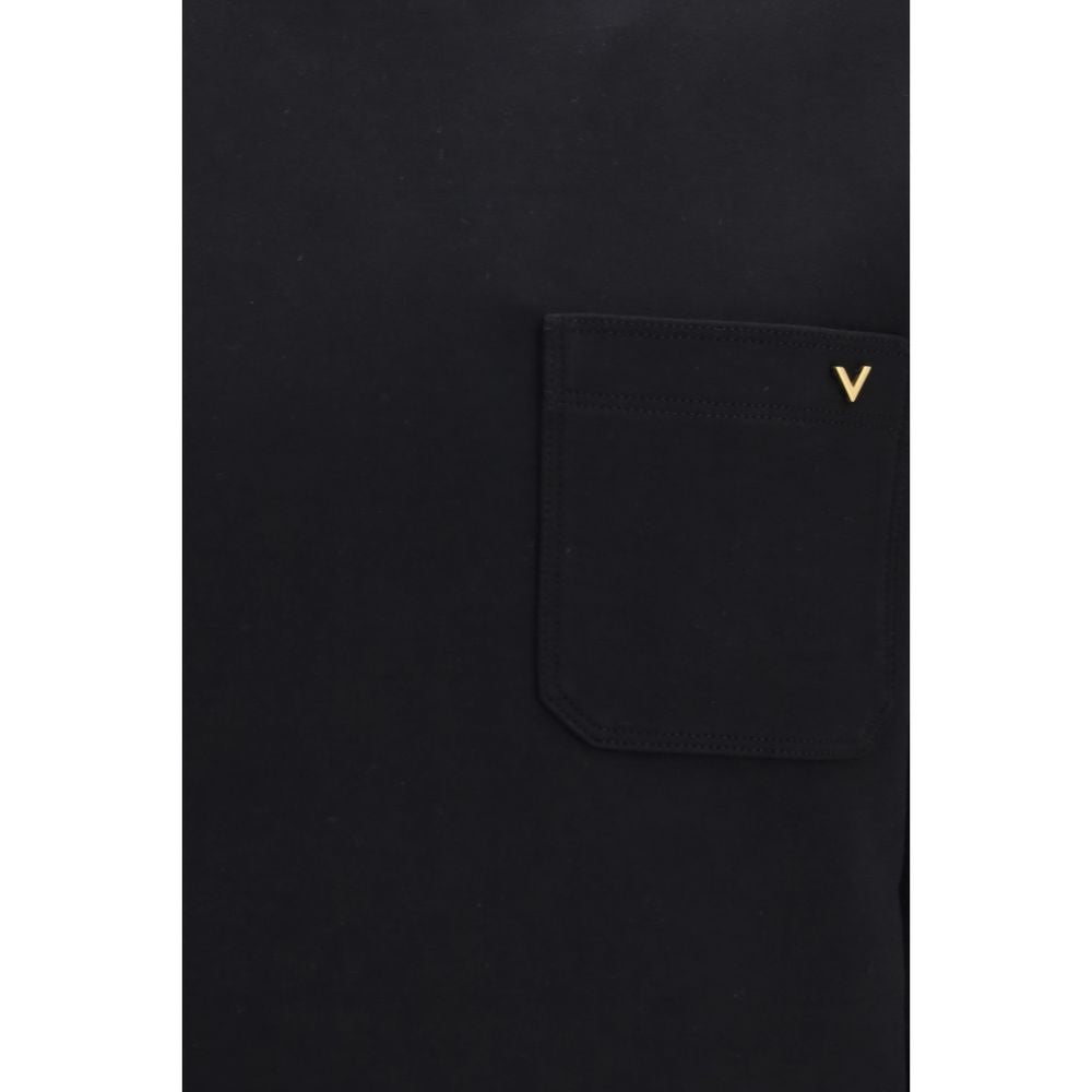 Valentino Garavani Black Cotton Sweatshirt for Men