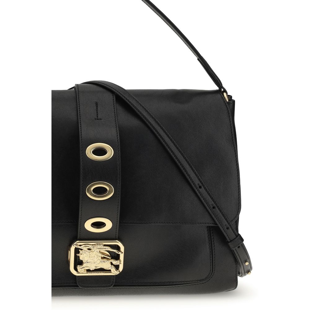 Burberry Black Lamb Ovis Aries Aries Handbag