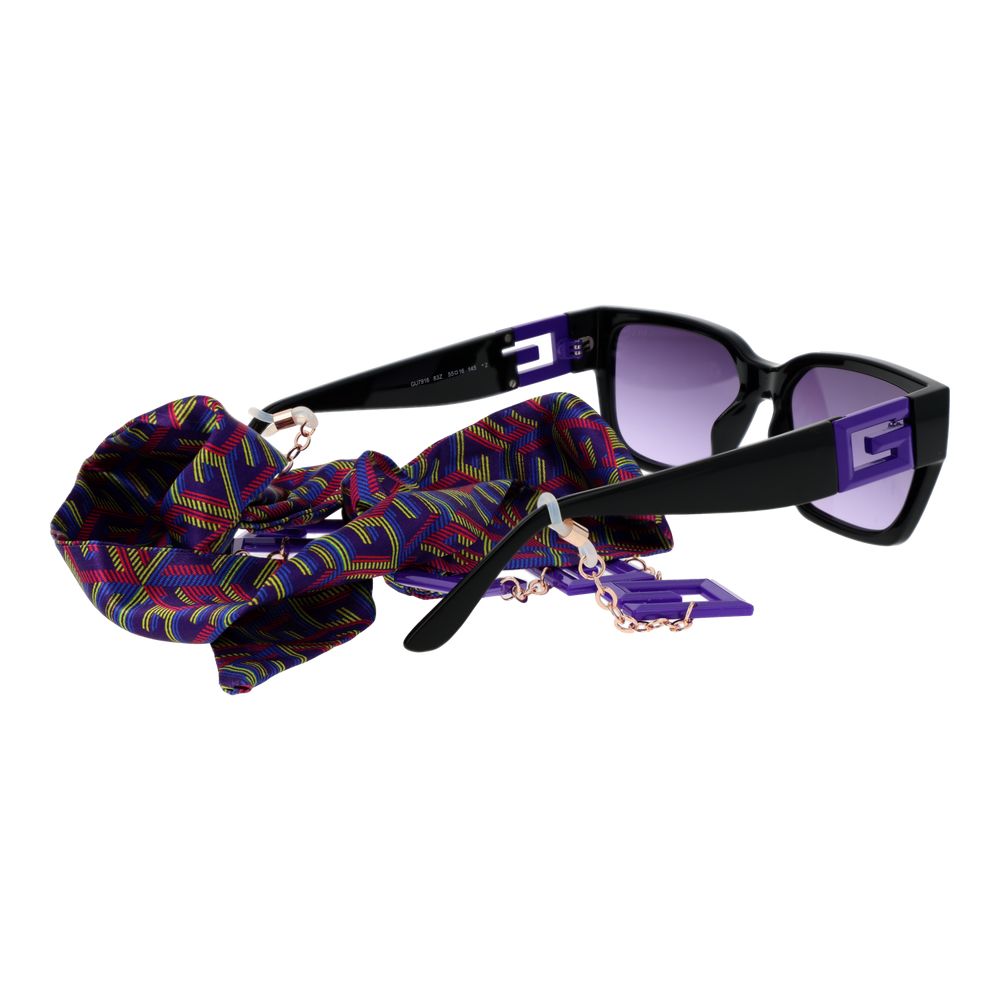 Guess Unisex Cat Eye Sunglasses – Black