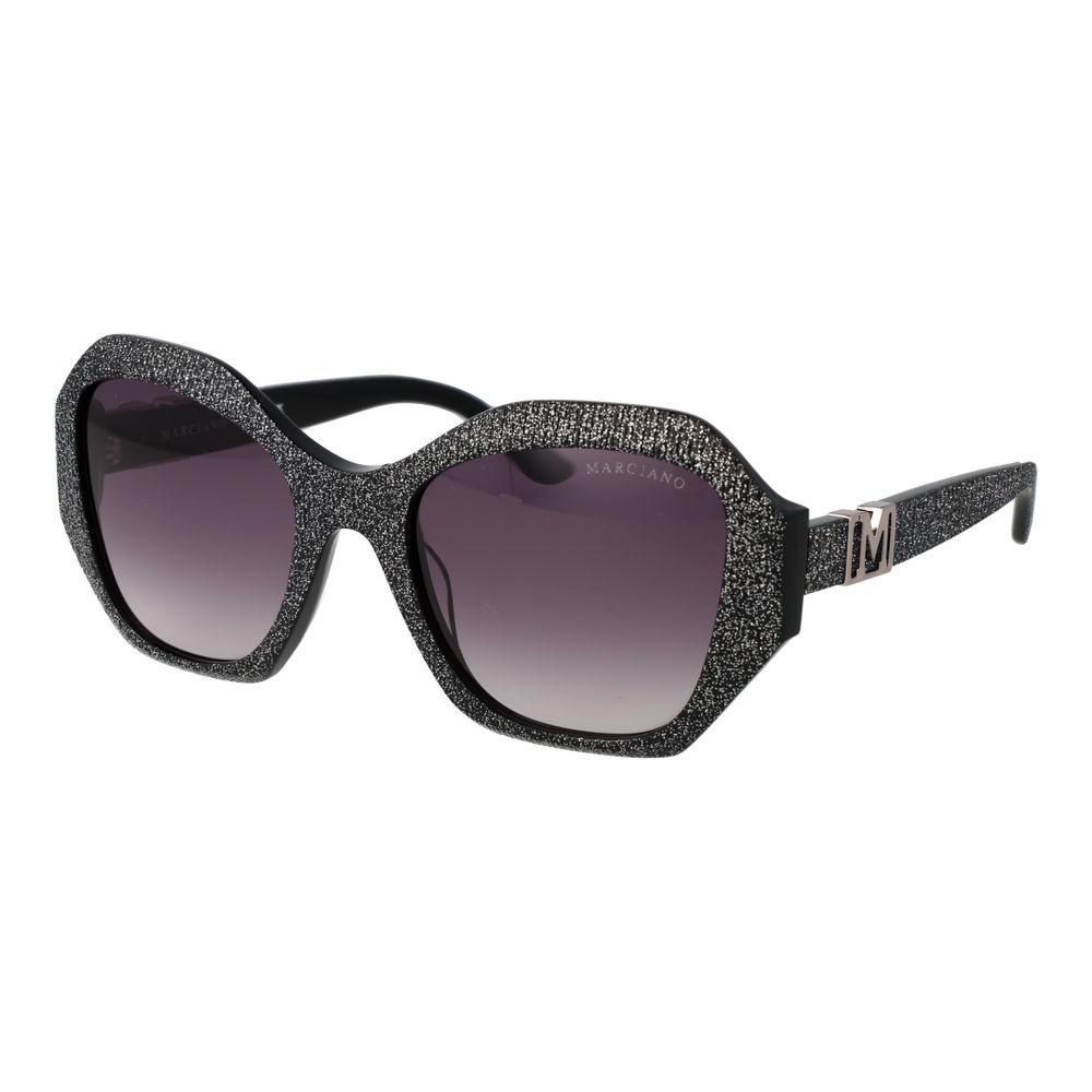 Marciano by Guess Women's Butterfly Sunglasses – Black Plastic